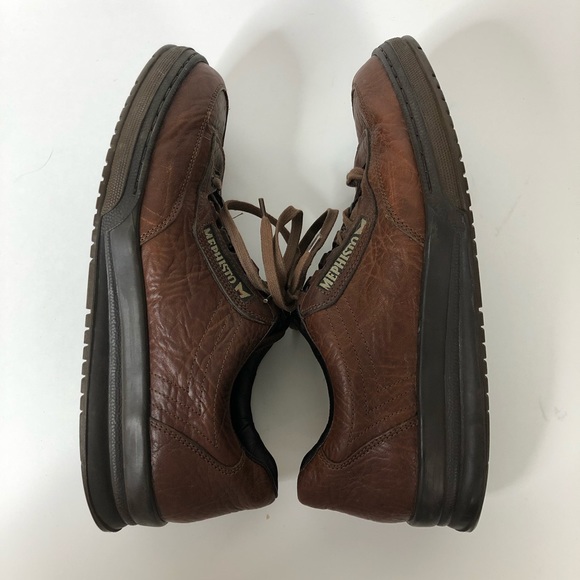 Memphisto Match Oxford Leather Walking Shoes - Picture 8 of 9